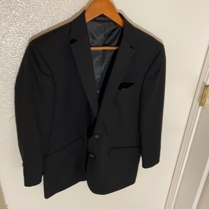 Black Reaction Kenneth Cole techno-cole blazer size 38S